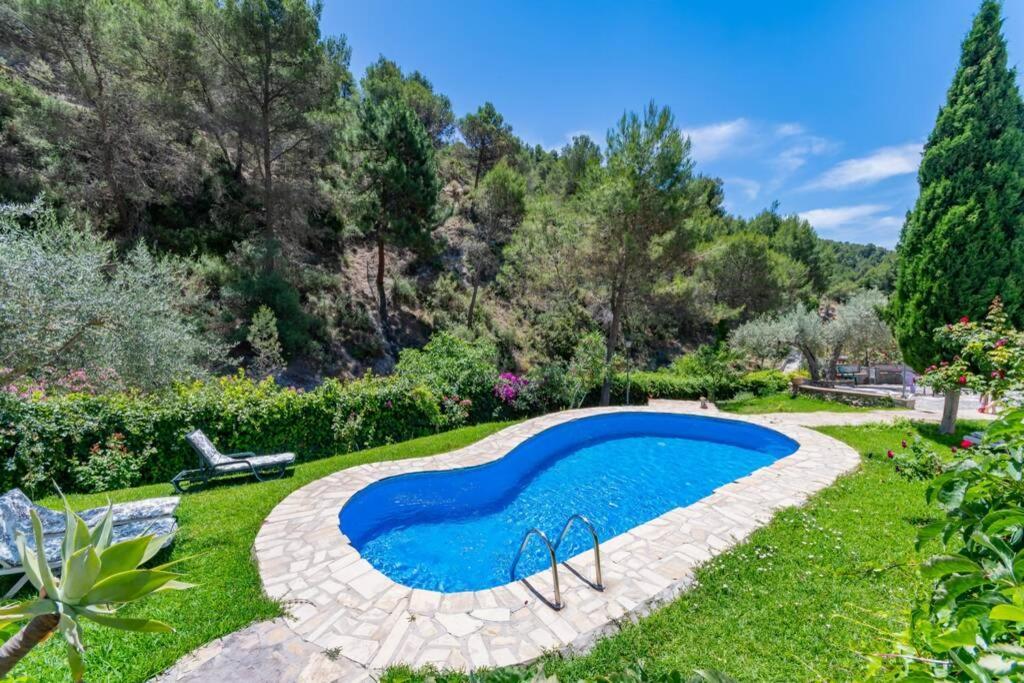 Casa Rosa, Con Encanto Y Piscina Climatizada Frigiliana Esterno foto
