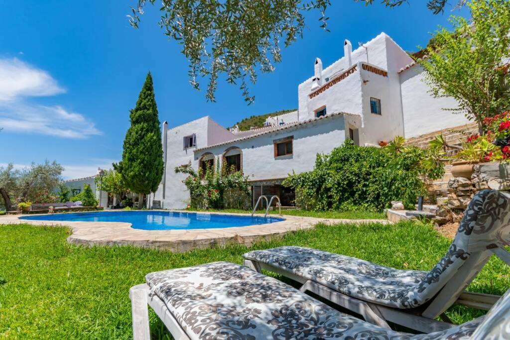 Casa Rosa, Con Encanto Y Piscina Climatizada Frigiliana Esterno foto