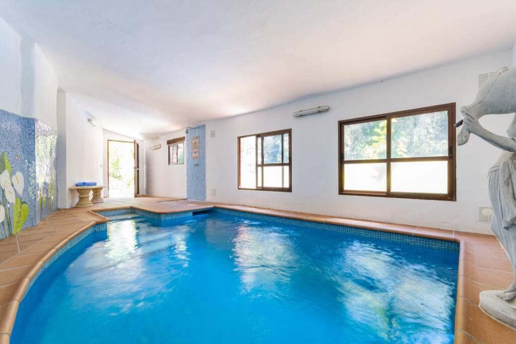 Casa Rosa, Con Encanto Y Piscina Climatizada Frigiliana Esterno foto